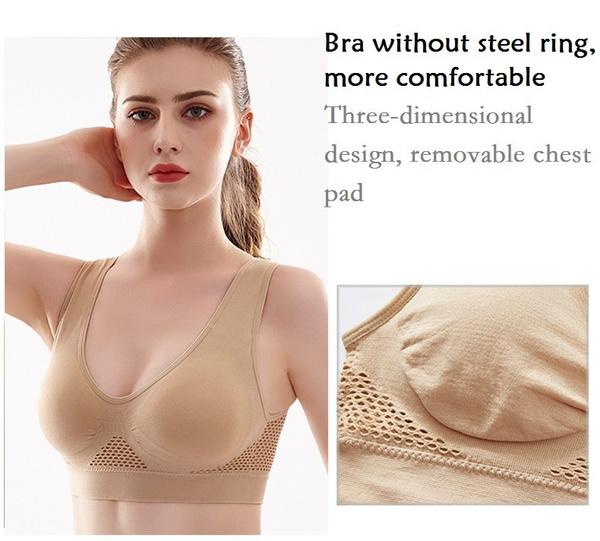 2024 женский бесшовный спортивный бюстгальтер больших размеров S-6XL, сексуальный бюстгальтер пуш-ап, топ без костей, беспроводной топ-труба
