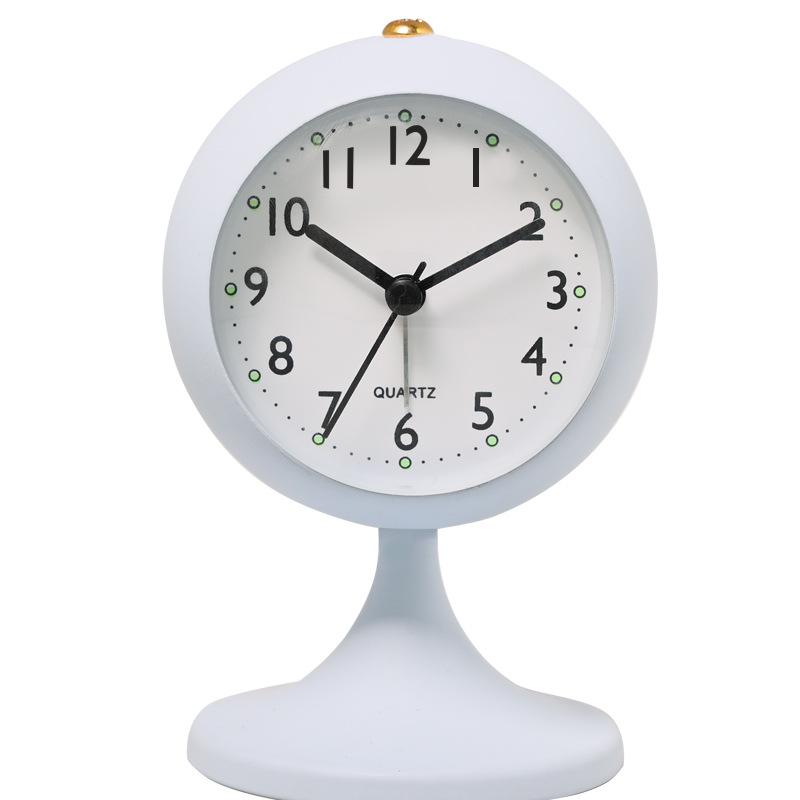 Ретро аналоговый будильник тихие нетикающие прикроватные часы для спальни домашнего офиса