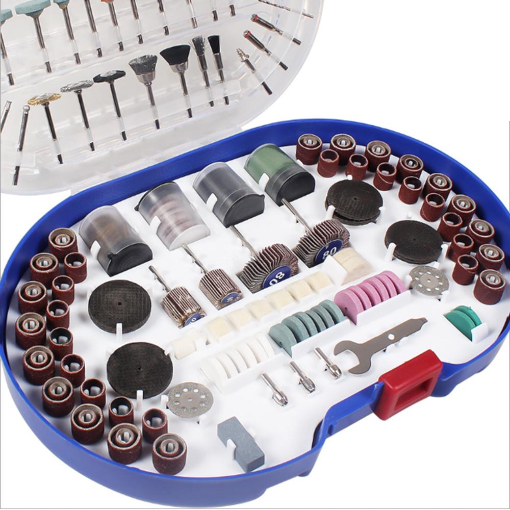 Electric Grinding Accessories Set 276PC Consumables Rotary Tools Accessories Kit Anticrash Foam Box