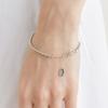 Halden Small Beads Chain Bracelet (W007_silver)
