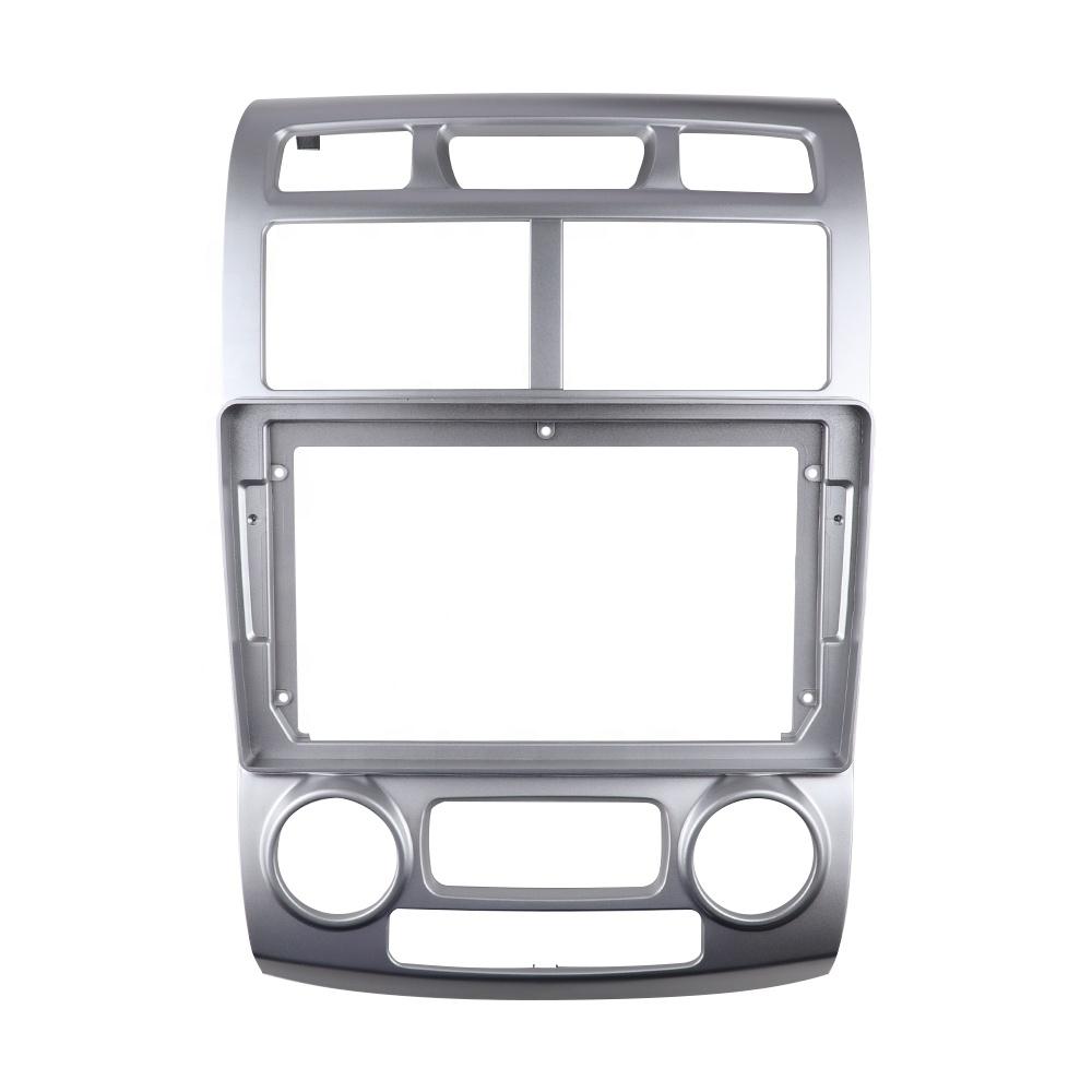 9-дюймовый комплект приборной панели для KIA SPORTAGE 2005-2010 Автомобильная радиоприемник Рамка для панели Android-плеера Крышка адаптера для стереосистемы Рамка для панели GPS