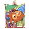 Parappas Print Blanket For Men Women Warm Cozy Fluffy  Throw Blankets for Bed 50x60 Inches Multi-size