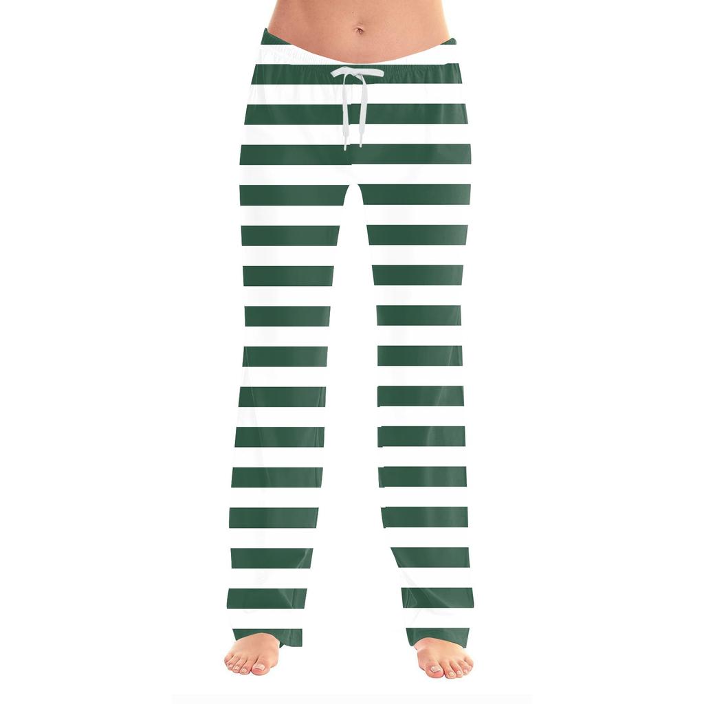 Женские повседневные модные спортивные брюки с полосатым принтом повседневные брюки