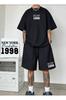 Мужские шорты больших размеров и шорты-бермуды больших размеров, специальный дизайн, 1998 г., мужская футболка с принтом New York Manhattan, комплект шорт