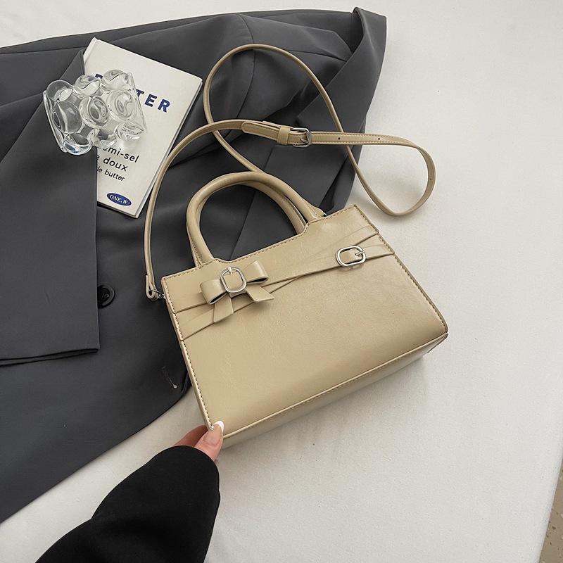 Премиальная нишевая сумка с чувством, женская весна-лето 2025, новая ретро наплечная сумка-мессенджер, повседневная женская портативная сумка-тоут