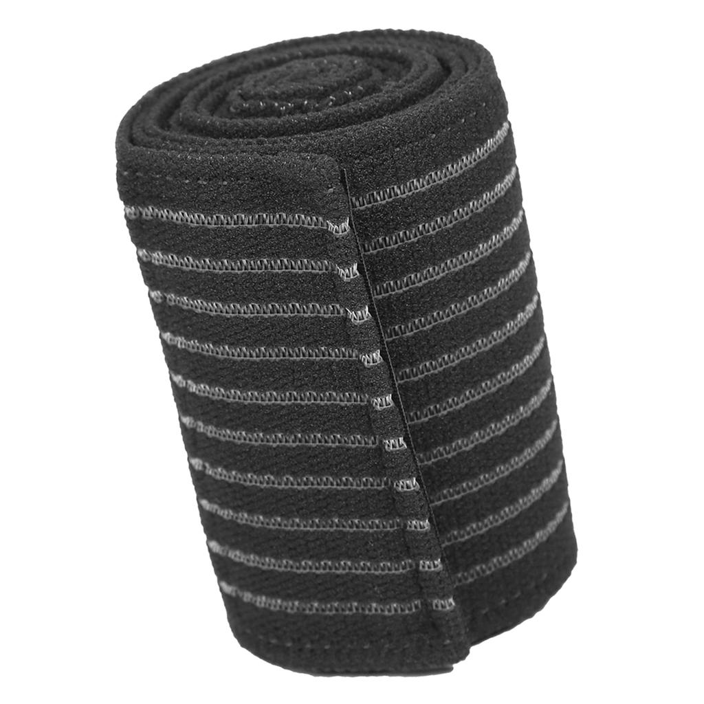 Outdoor Running Sports High Elastic Bandage Anti sprain Knee Support Protective Strap (Black)