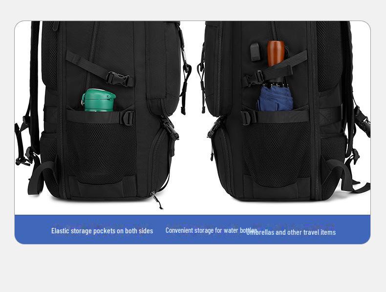 Мужской рюкзак большой вместимости для путешествий и альпинизма объемом 80 л