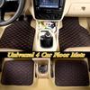 Универсальные автомобильные коврики из 4 шт./компл., передние и задние коврики, водонепроницаемые, противоскользящие, пылезащитные, подходят для всех моделей автомобилей