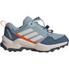 Adidas Terrex Ax4 Нескользящие Износостойкие Низкие Детские Уличные Ботинки Синие Детские Кроссовки JI1508