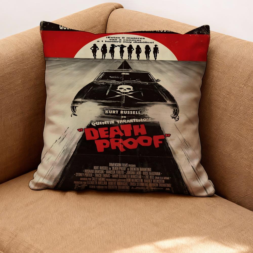 Чехол для подушки D-Death Proof Премиум-комфорт Двусторонний чехол для подушки - Дизайн "Два в одном" для любой комнаты и салона автомобиля