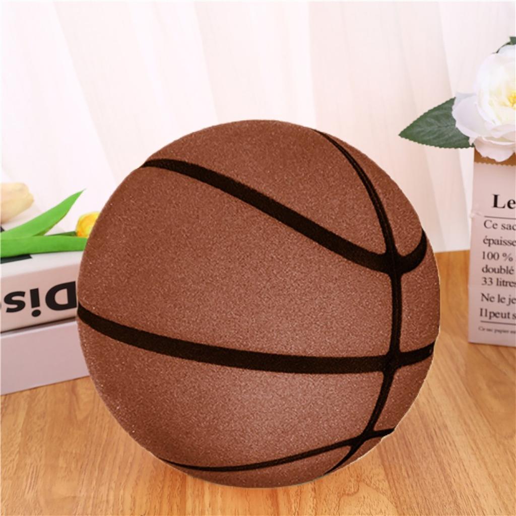 Flocking Silent Basketball-Size 7 Upgrade Dribble Dream Silent Basketball, Silent Basketball Dribbling Basketball No Noise, Foam Basketball