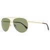 Men S Pilot SunglaSSeS l177Sp 714 Gold Havana 59mm 714
