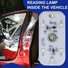 Внутренний свет автомобиля, свет грузового отсека, светодиодная магнитная беспроводная лампа для спальни, шкафов, кемпинга, потолка, крыши автомобиля