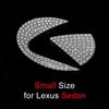 Наклейка-эмблема на руль автомобиля Bling Diamond для Lexus IS400 RX300 RX330 IS220D RX350 IS460 ES NX RX IS CT LX GS RC