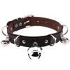Pleather Cat Bell Collar Kitten Play Leather   Collars & Leashes
