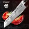 Кухонный нож 8 дюймов профессиональный японский шеф-поварской нож 7CR17 440C высокоуглеродистая нержавеющая сталь мясницкий нож-ломтерезка сантоку