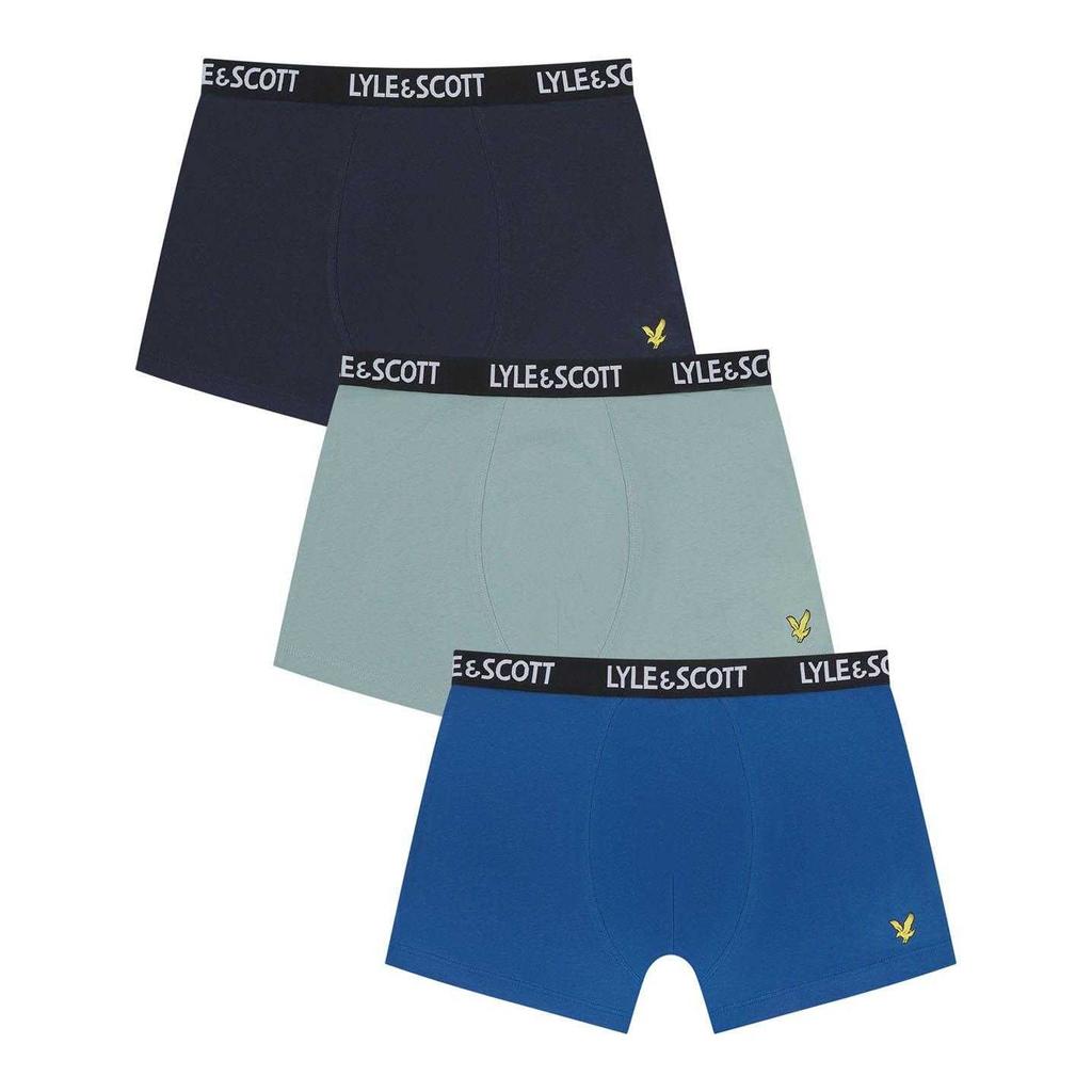 Lyle & Scott Boys Core Boxer Shorts (Pack of 3)