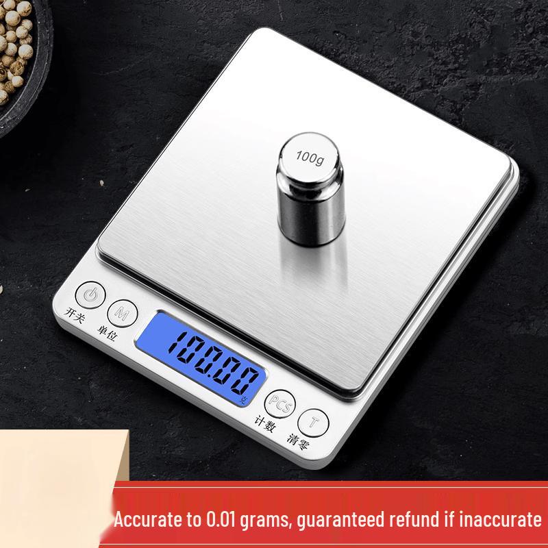 Ru Han High-Precision 3kg/0.1g Electronic Kitchen Scale