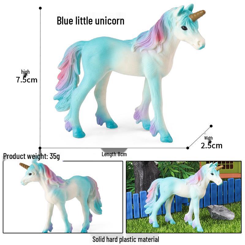 Cross-border Mythical Unicorn Pegasus Toy Model for Kids