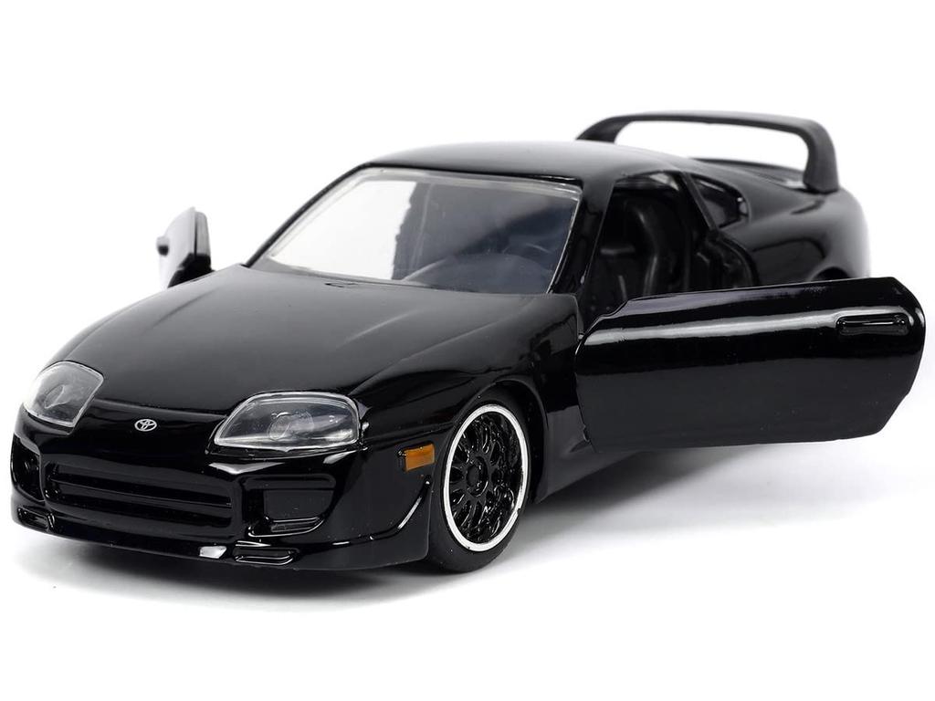 JADA TOYS 1/32 Scale Fast & Furious Supra 1995 Black F&F Supra 33381 [Parallel Import]