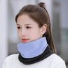 Thickened Warm Scarves Plush Neck Gaiter New Face Cover  Outdoor Sports