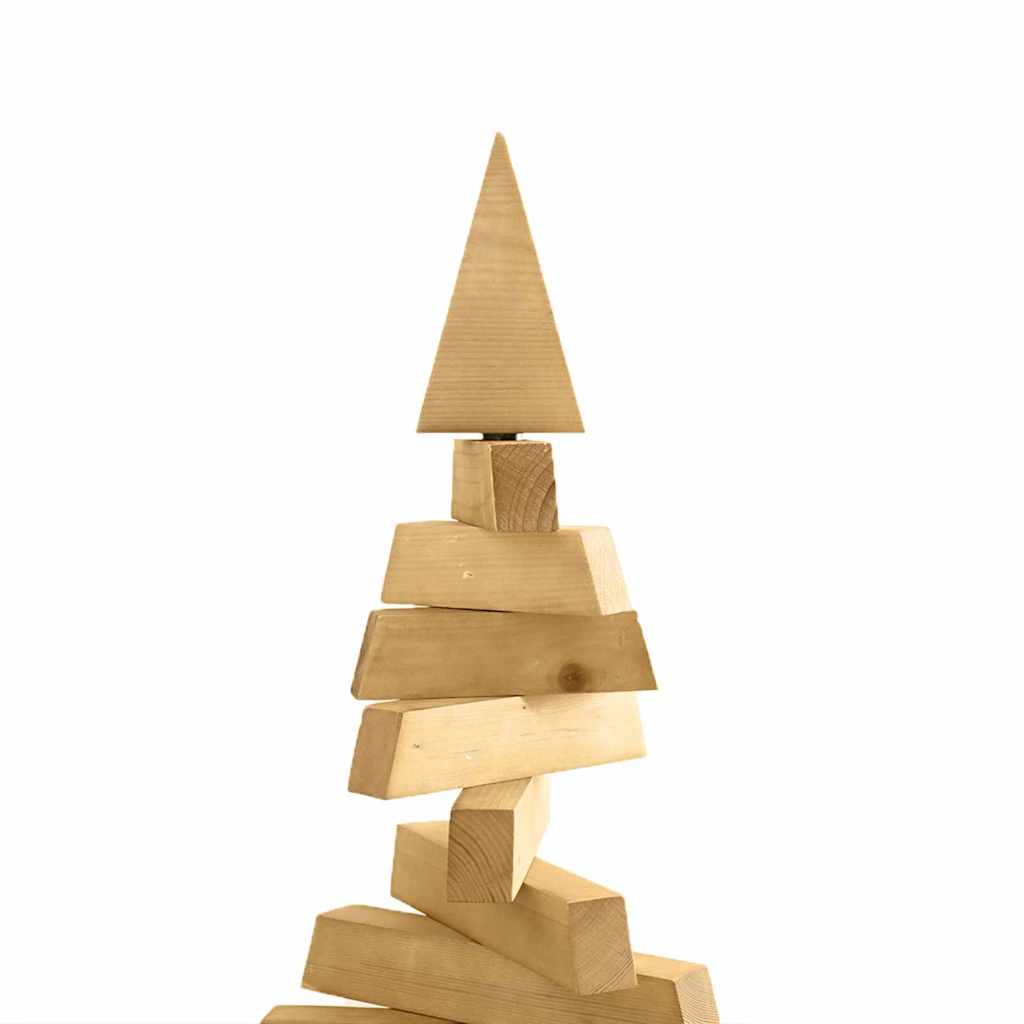 Christmas Trees with Stand Brown 150 cm Solid Wood Pine