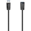 Hama Кабель USB USB 3.2 Gen1 (USB 3.0) USB-A папа, USB-A мама 1,50 м черный 00200628
