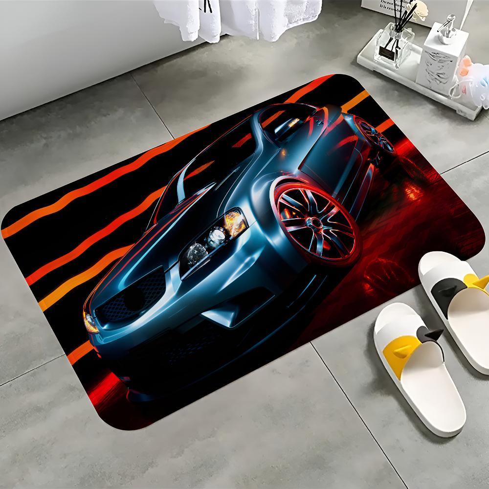 Holdens Car Floor Mat Floor Mat Non-Slip Laundry Room Mat Laundry Decor Balcony Child Living Room Household Carpets