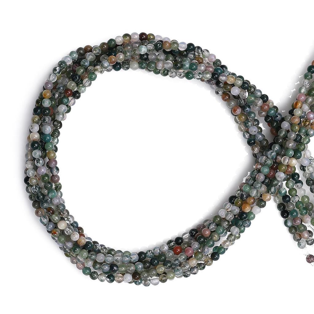 Натуральный камень, разноцветные агаты, нефрит, яшма, круглые свободные бусины для изготовления ювелирных изделий, браслет, ожерелье, аксессуары, 15 дюймов, нить
