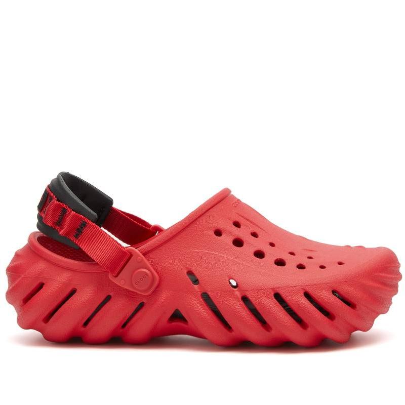 Crocs EVA Удобные Сабо с Круглым Носком Мужские Красные