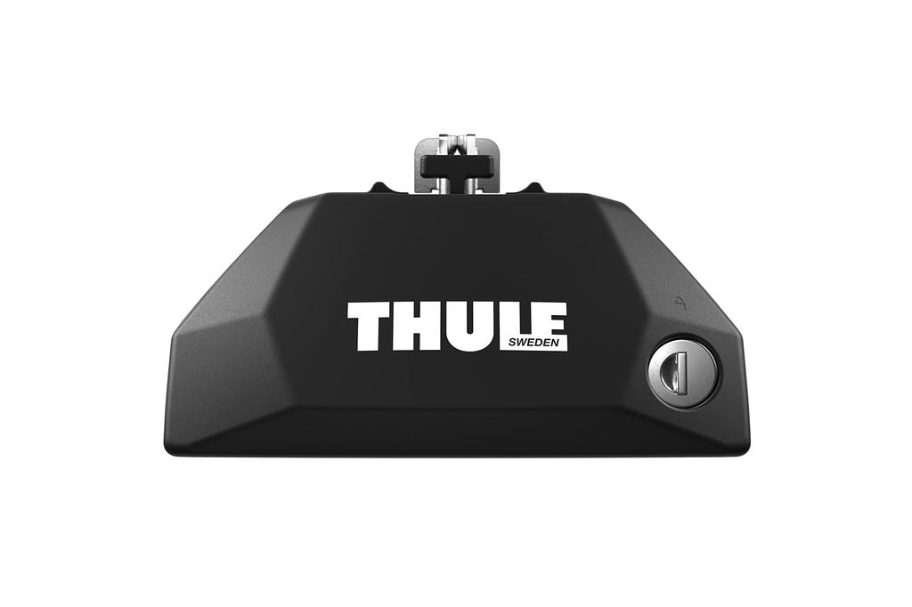 Thule Evo Flush Rail Foot 7106 Direct Roof Rail One-Key Lock (Square Wing/Evo Slide Professional Bar Compatible) 710600