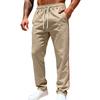 Mens Sweatpants Sild Stripe Elastic Waist Drawstring Running Jogging Sweatpants  Athletic Workout Pants