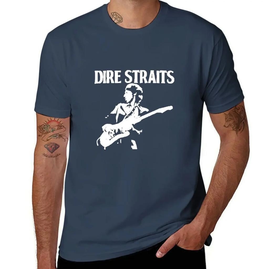 Футболка Dire Straits аниме футболки графические футболки уличная одежда футболки для мужчин