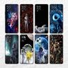 Чехол для Realme 8 C21y GT Neo 2 3 8i C21 7 C11 6 C12 C35 C3 GT 9 Pro C12 Master Funda Phone Cover Astronaut Cosmic Planet