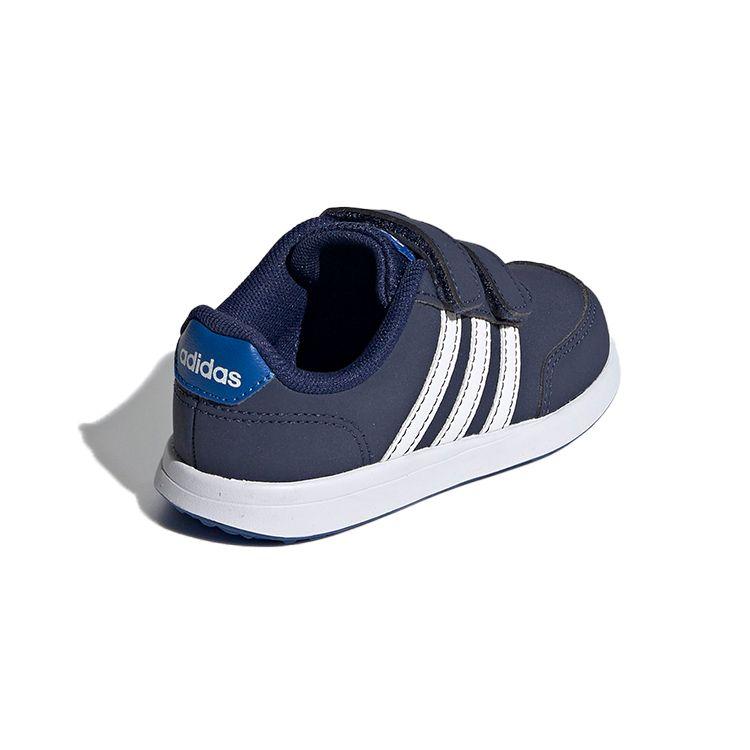 Adidas Neo Switch 2.0 Comfortable Daily Low-Top Walking Shoes Baby Shoes Deep-Blue White EG5141