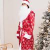 Costume Santa Christmas Set With Hat Beard And Gloves Bag For Festive Events