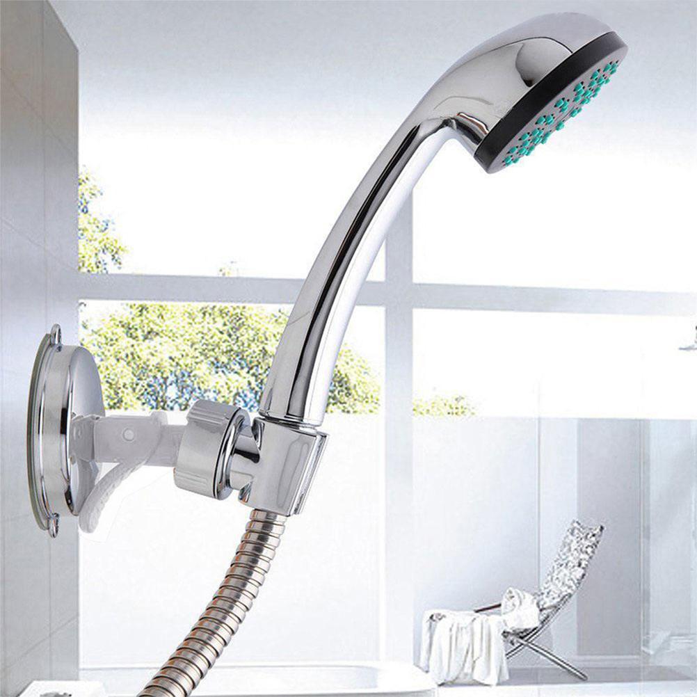 Shower Head Holder with Suction Cup 360 Degrees  Rotatable Shower Holder for Hand Shower Wall Mounted