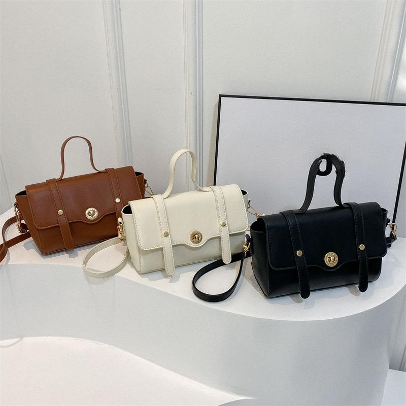 Весенняя новая стильная модная простая сумка для поездок на работу модная сумка через плечо для женщин простая ретро-сумка для женщин