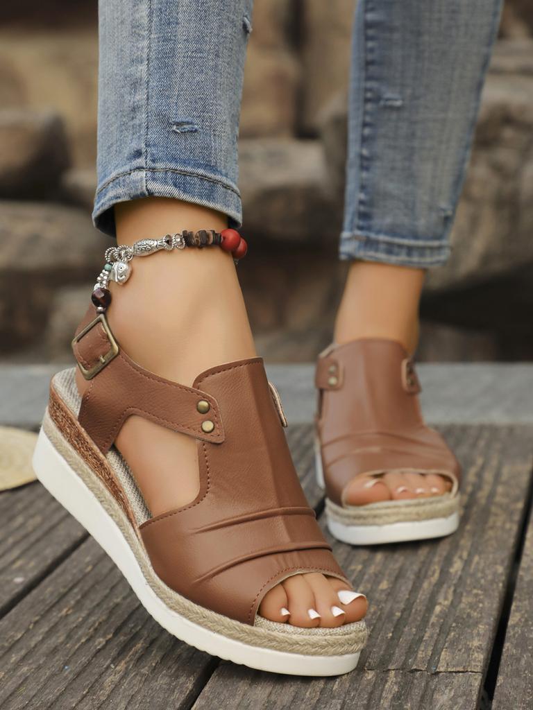 Women Sandals Lightweight Wedges Shoes For Women Summer Sandals Platform Shoes With Heels Sandalias Mujer Casual Summer Shoes