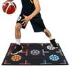 Basketball Footstep Training Mat Non Slip Dribble Silent Sports Auxiliary Props 76 X 106.7 X 0.2 Cm