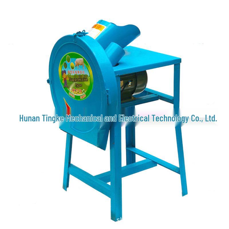 220V Electric Grass Cutter & Fodder Chopper for Small Households: Ideal for Chickens, Ducks, & Pigs