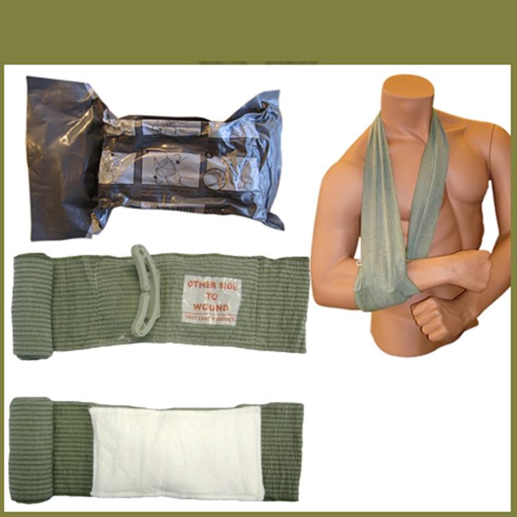 Emergency Tactical Hemostatic Israeli Bandage for Outdoor First Aid