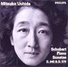 CD MITSUKO UCHIDA; SCHUBERT - Schubert: Piano Sonata No. 16 In A PHCP11125 Japan ObiClassical Used