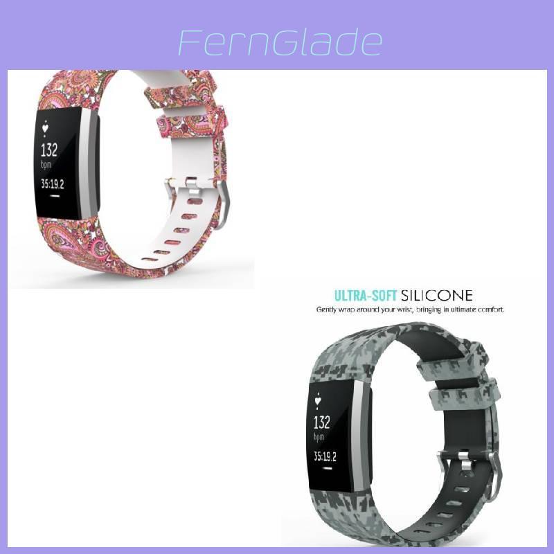 Стильные силиконовые ремешки для Fitbit Charge 4 и Charge 3 Удобные и долговечные