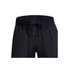Under Armour Unstoppable Solid Color Drawstring Cuffed Training Fleece Knit Pants Men Pants Black 1382287-001