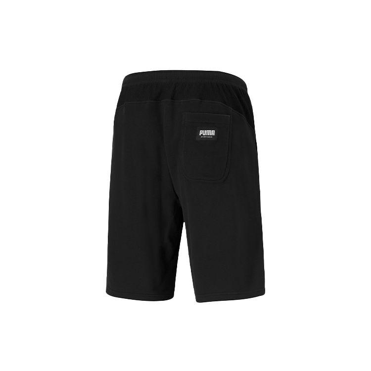 Puma Спортивные шорты с буквенным принтом, повседневные, мужские, черные 845909-51