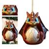 Christmas Dragon Egg Tree Pendant Novelty Dragon Egg Decoration Cute Dragon Statue Realistic for Home and Car Decoration