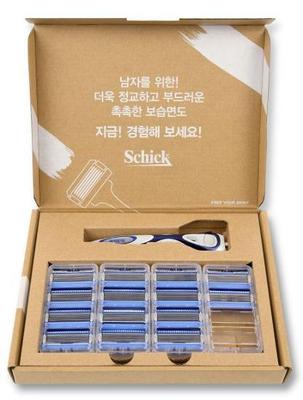 Sk Hydro 5 Base Blade 14 Set + Razor, популярная корейская мужская косметика
