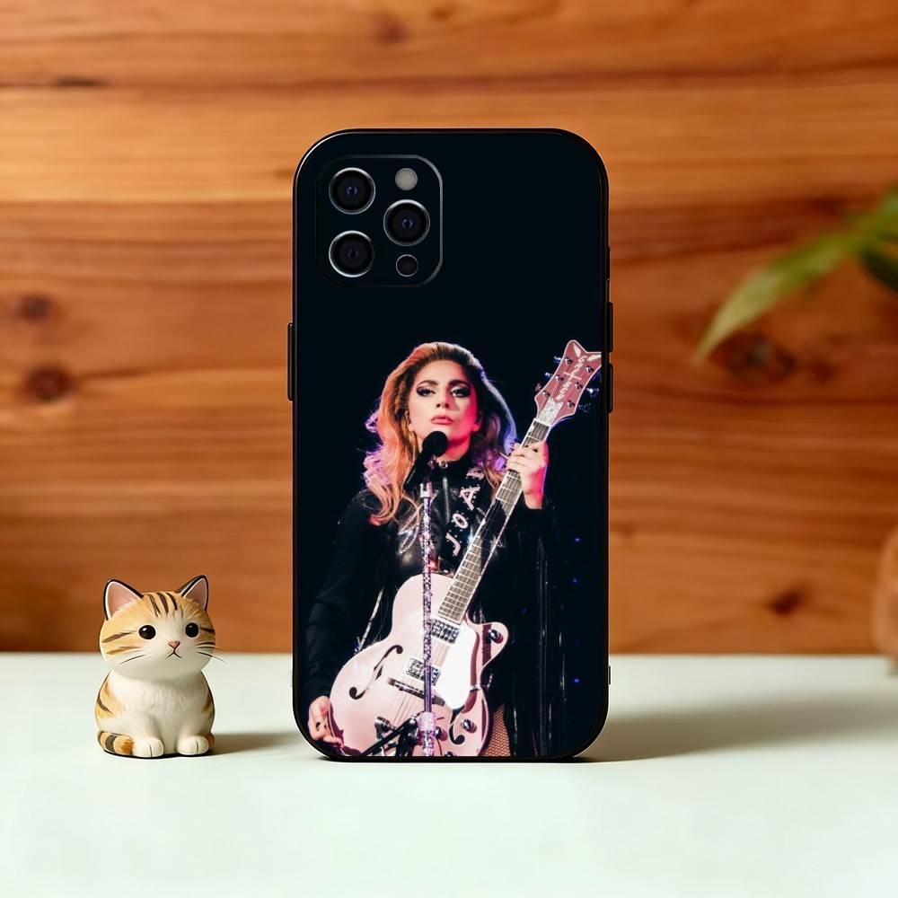 G-Gaga L-L Чехол для телефона для iPhone 17, 16, 15, 14, 13, 12, 11 Plus, Pro Max, Другие Мягкий Черный Чехол