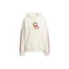 Adidas Neo X Wu Huang Wan Shui Collaboration Cartoon Print Loose Hoodie Women Hoodies Off-White H45021